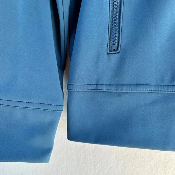 Patagonia Soft Shell Jacket Mens Medium Blue Full Zip Hiking Camping Outdoors - Picture 6 of 14